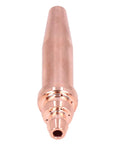 Five Pack Acetylene Cutting Tips G02 2 copper nozzle with separate gas inlets for metal cutting