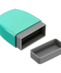 Sweet Acting On Time Self Inking Stamp For Quick Daily Office Grinds featuring refillable red ink, detachable gray base.