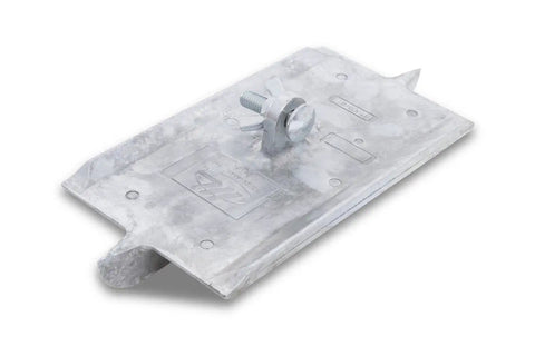 Zinc Double End Walking Groover For Concrete 8 By 4 And Three Eighths Inch Blade Creates 1 Inch Grooves Bidirectional Double End Blade Lets You Run Both Ways Reduces Bending Durable Concrete Tool For Smooth Edges