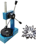 Heavy Hitter Ring Expander Stretcher Machine Featuring Smooth Operation And Killer 12 Piece Collet Set, showing tool and precision collets.