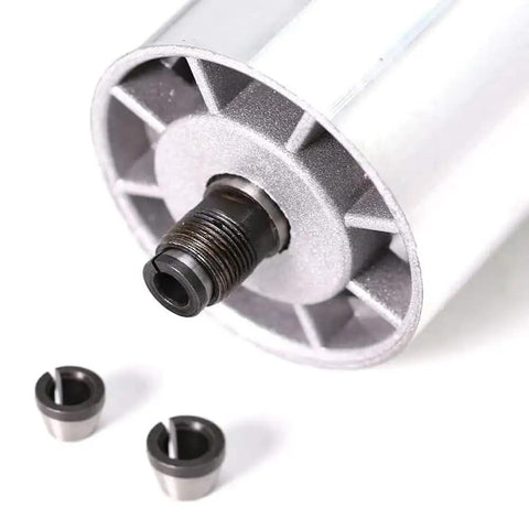 Pack Of 3 Collet Adapters For Straight Grinder 6 Mm 6.35 Mm 8 Mm Chuck Collet Adapters With 2 Clamping Nuts close-up view
