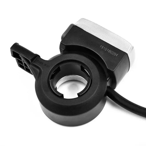 Thumb Throttle For Electric Bikes And Scooters With 7/8 Inch Handlebar, LED Display, Reverse Switch And Red Button, Built For 24V 36V 48V Systems