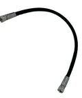 Front Loader LH Boom Cylinder Hydraulic Hose Heavy Duty 27.75 Inches Three Eighths Inch Female JIC Ends Replacement Part 75538 66623 Fits LA210 LA211 Attachments