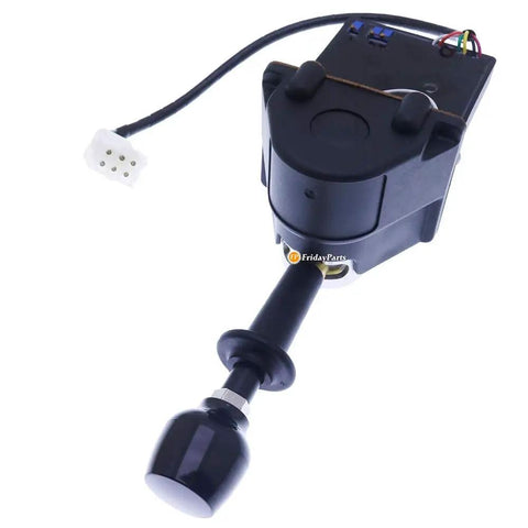 Top Shelf Aftermarket Joystick Controller For Jlg Boom Lifts 40H 50H 60H 80H with black handle and wiring connections.