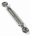 M6 Eye To Eye Turnbuckle Set, 304 Stainless Steel Hardware Kit, heavy duty anti rust, for sun shade and tent setup