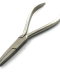 V Stop Dental Plier For Orthodontic Archwire Forming Loop Notch V Bend Tool For Braces Stainless Steel Autoclavable 14.5cm