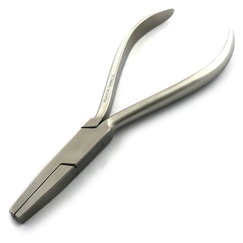 V Stop Dental Plier For Orthodontic Archwire Forming Loop Notch V Bend Tool For Braces Stainless Steel Autoclavable 14.5cm