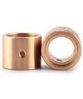 Bronze thrust bearings from Turbo Rebuild Kit With 360 Degree Thrust Bearing And Staggered Step Gap Seals For 03 07 Ford 6.0L Diesel F Series