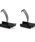 304 Stainless Steel Draw Toggle Latches With Spring Loaded Hooks, Heavy Duty Beef Black Hasps Built Like A Tank For Cabinets Doors Boxes. Set of 2 latches.