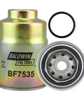 Fuel And Water Separator Spin On Filter With Threaded Port For Nissan And Toyota Automobiles And Toyota Lift Trucks