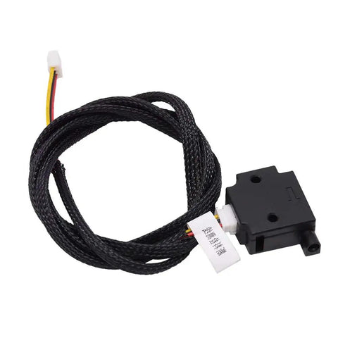 Plug And Play 3D Printer Filament Run Out Sensor Module Auto Pause Detection Lerdge Board Compatible 175mm Spool Monitor Game Changer For Worry Free Creative Sessions Black