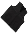 Heated Vest For Outdoors With Adjustable Temperature And Three Heat Levels, Lightweight Breathable Fabric, Size L laid flat