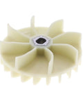 Premium Top Shelf Planer Cooling Fan Replacement Fits Dewalt Dw735 Dw735X Woodworking Thickness Planer Blower Motor Assembly Heavy Duty Setup Keeps The Workflow Slick, close-up of white plastic fan blade.