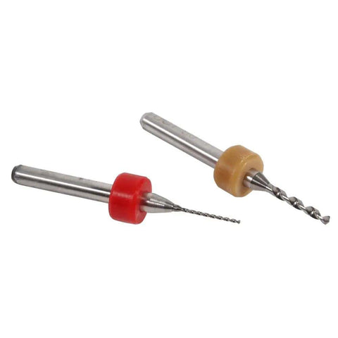 Pro Grade Tungsten Carbide PCB Micro Drill Bits Kit With Ten Piece Set In Handy Storage Case for precise circuit board drilling