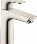 Modern 1 Handle 6 Inch Tall Bathroom Sink Faucet in Brushed Nickel with EcoRight Water Saving Tech Smooth Lever Operation Built To Last