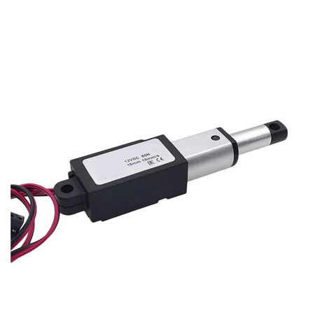 Dead Nuts Reliable Micro Linear Actuator DC 12V Motor with 10mm Stroke and 30N Grip compact push rod for automation.