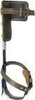 Pole Climber Kit With 17 To 21 Inch Gaffs, Cushioned Leather Climber Pads, Neoprene Impregnated Nylon Straps, Secure Sleeve And Leg Iron Connection