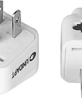 Must Have UK To US Travel Adapter 2 Pack For North America With Dual Inputs Lets You Charge Two Devices At Once Europe To US Plug Converter