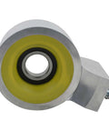 Premium Billet Aluminum Driveshaft Carrier Bearing with High Grade Polyurethane Insert, front view showcasing design.