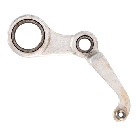 Universal Metal Thread Take Up Lever For Industrial Sewing Machines Built Tough Rock Solid Balance Rod, silver metal lever detail.