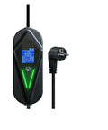 Portable EV Charger 3 Point 5 Kilowatt 16A Level 1 EVSE Type 1 And NACS Compatible with LED display and plug in view