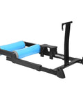 Indoor Bike Trainer Platform Pro Roller With Quick Release Front Wheel Detachable Anti Slip Training Station in aluminum frame