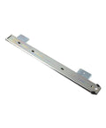 14 Inch Keyboard Slide Tray With Heavy Duty Ball Bearing Rails For Keyboard, cold rolled steel, silver color, side view