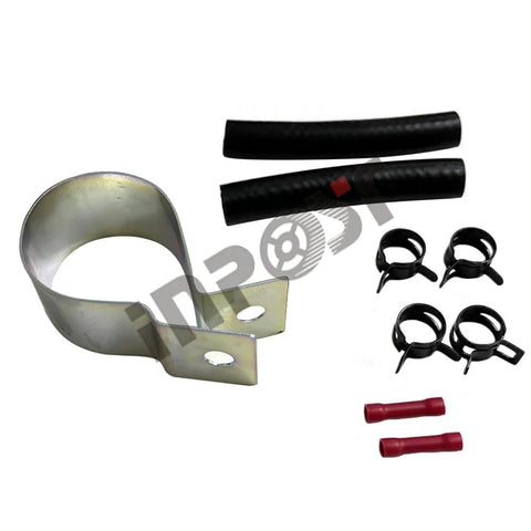 Electric Fuel Pump In Line 5 Psi To 9 Psi Three Eighths Inch Line 30 GPH Universal Replacement E8090 installation kit