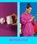 Indoor Motion Sensor Pack Of 2 For Smart Lighting That Flips Lights On When You Walk By And Off When You Leave Auto On Auto Off 2.4 GHz Wi Fi