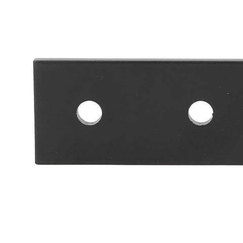 Two Pack 4 Hole Aluminum Connecting Plates Flat Straight Brackets Built Tough For Building Frames Tables Beds Chairs And Shelves 3030
