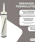 Concrete Crack Repair Tube Liquid Filler For Driveways And Patios Ready To Use Cement With Strong Adhesion Flexible Cure Dries Fast