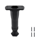 12 Piece Adjustable Bed Support Legs Amp Up Furniture Game With These Badass Risers To Fix Wobbly Beds 5.1 To 8.4 Inch Height Black Plastic Heavy Duty Load Rating Keeps Your Bedroom Rig Solid Strong - black adjustable bed riser with screws.