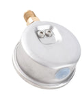 Back view of Pro Grade 0-400 Bar 0-5800 PSI Dial Hydraulic Pressure Gauge With G1 Quarter Thread metal casing