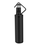 ASHATA Adjustable Cable Stripper Tool For Round Wire Jacket Slitter Quick Remove PE PVC Rubber Sheaths Depth Adjustment Wheel, black cylindrical design.