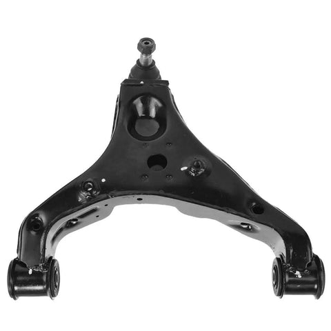 Mercedes Benz Sprinter 2500 Front Suspension Kit 4 Piece Control Arms Ball Joints Sway Bar Links Rear Wheel Drive 2015 2021, black control arm detail