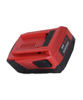 Red High Capacity 4.0Ah Lithium Ion Battery Replacement For Hilti B22 And 18V 21.6V 22V Cordless Power Tools, angled view