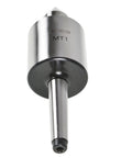 MT1 Medium Duty Live Center With 60 Degree Point And 0.0002 Inch Concentricity Hardened To 61 To 65 HRC for lathe work