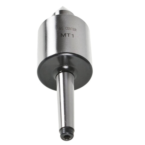 MT1 Medium Duty Live Center With 60 Degree Point And 0.0002 Inch Concentricity Hardened To 61 To 65 HRC for lathe work