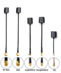 Micro 5.8G RHCP FPV Antenna For RC Drones With UFL SMA RPSMA MMCX Connectors 145mm Straight Cable Dope Range Low Feed Loss Easy Bend