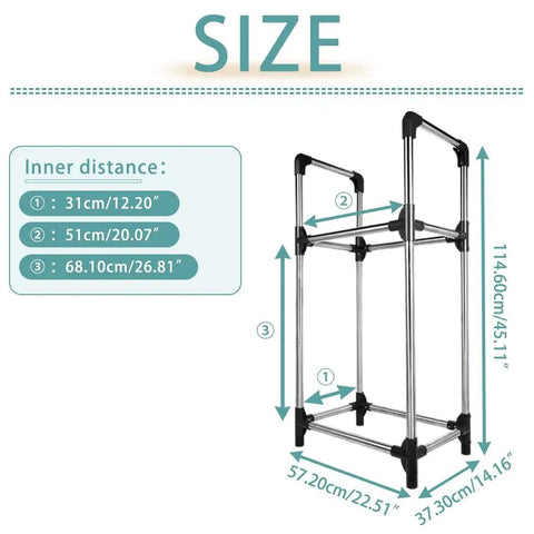 Essential Garage Heavy Duty 4 Tire Storage Rack, Vertical Stand With Space Saving Double Layer Build, Hella Sturdy Steel Frame, Solid Wheel Accessory Organizer Solution