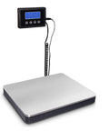 Heavy Duty Digital Shipping Scale With Durable Stainless Steel Deck And Rock Solid 396 Pound Capacity, features remote LCD display.