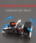 Open Air DIY PC Test Bench Acrylic Case Rack For ATX MATX ITX Motherboards With Superior Cooling And Easy Maintenance