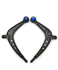 BMW Front Control Arm Kit 8 Piece With Ball Joints, Sway Bar Links And Bushings For 2001 2005 325Xi 330Xi, front view
