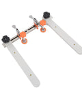Drawer Slide Installation Tool Set With Magnetic Quick Fix System For Easy Track Positioning and Stainless Steel Center Axles