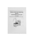 Installation and operation manual for Commercial Mobile Fryer Oil Filter Machine 14.5 Gallon Restaurant Deep Fryer Filtration System.