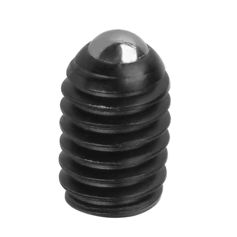 20 Pack M4 X 8mm Carbon Steel Ball Plunger Pins Featuring Hex Socket Spring Loaded Construction For Hardcore Machine Fixtures And Industrial Positioning Tasks That Locks Tight And Handles The Daily Shop Grind, close-up view of a pin.