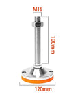Lock In Those Wobbly Rigs With Thickened Carbon Steel Leveling Screw Legs Adjustable Machine Feet to secure tools, 100mm tall.