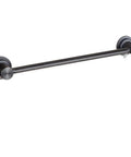 Oil Rubbed Bronze 24 Inch Suction Cup Towel Bar Removable Vacuum Towel Holder For Bathroom No Drill Door Mount Adhesive Towel Rack