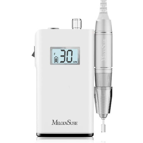 Entry Level Clip On Rechargeable Nail Drill SC320H 30000 RPM E File With LCD Display For Manicure Shaping And Gel Removal Perfect For Training Nail Art Practice And Home Use