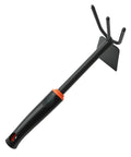 Dual Head Hand Hoe Garden Tool Set For Weeding And Cultivating In The Yard And Garden Great For Weekend Warriors And Home Gardeners